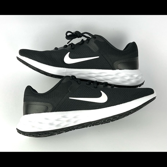 Nike Revolution 6 NN [DC3728-003 Men Running Shoes Black/White-Iron Grey Size 10 - Picture 5 of 11